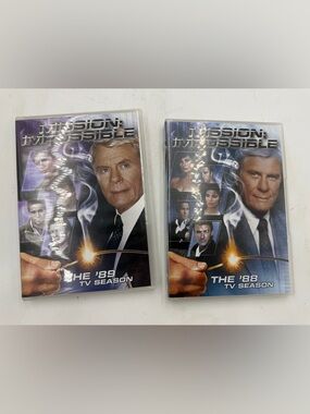 Mission:Impossible The '88 & '89 Seasons DVD Lot Peter Graves Action 9 Discs,